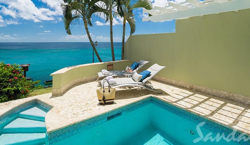 Sunset Bluff Oceanfront Two Story One Bedroom Butler Villa Suite with Private Pool - BP (3)